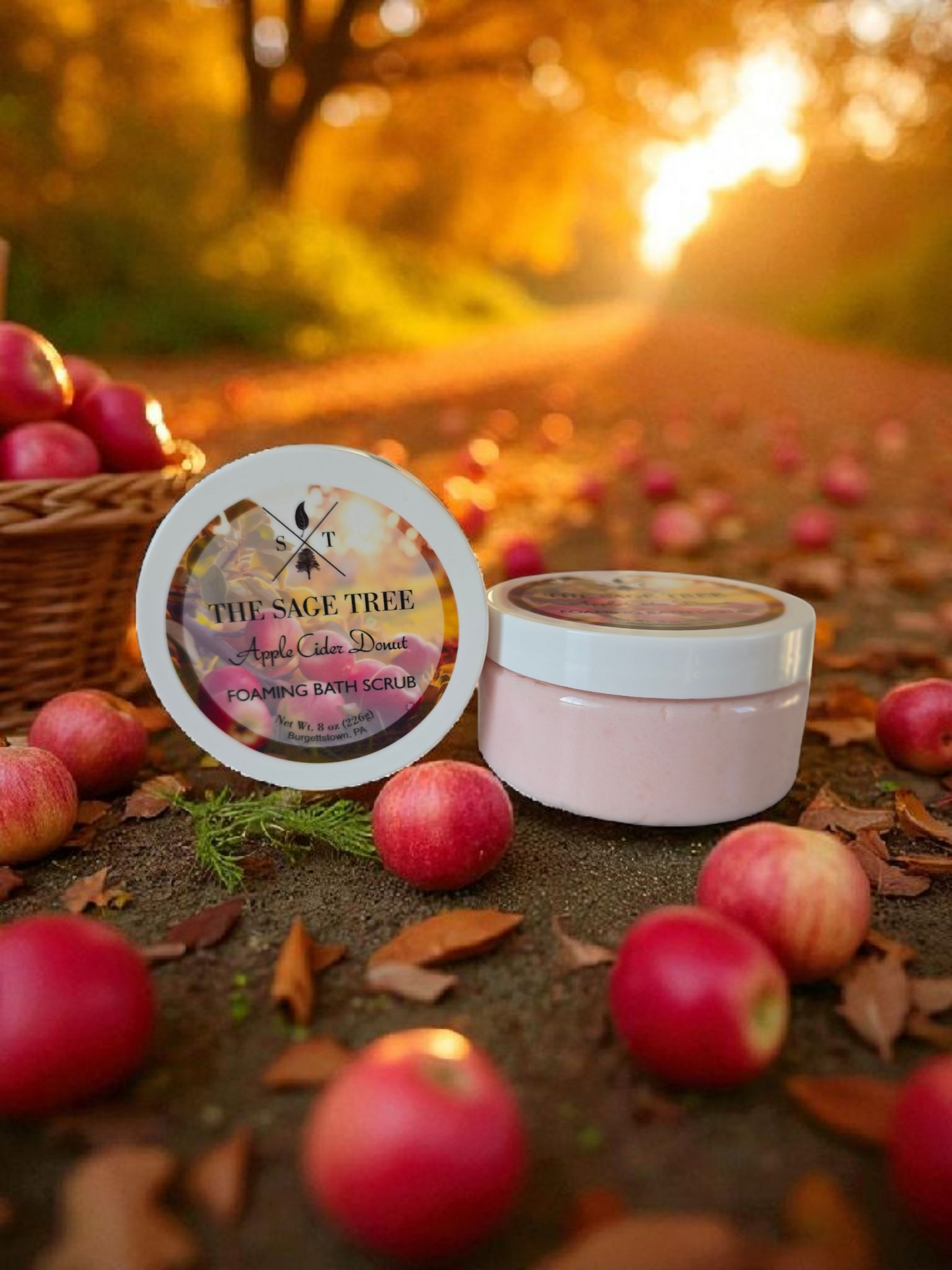 Apple Cider Donut Foaming Body Scrub